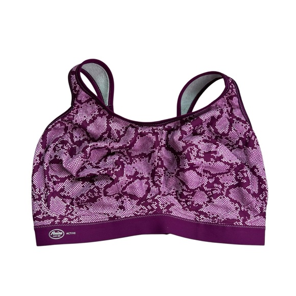 Anita NWT Extreme Control 36H Rose Berry Sports Bra - Picture 2 of 12